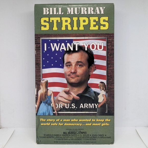 Stripes (1981) VHS cassette movie - Picture 1 of 4